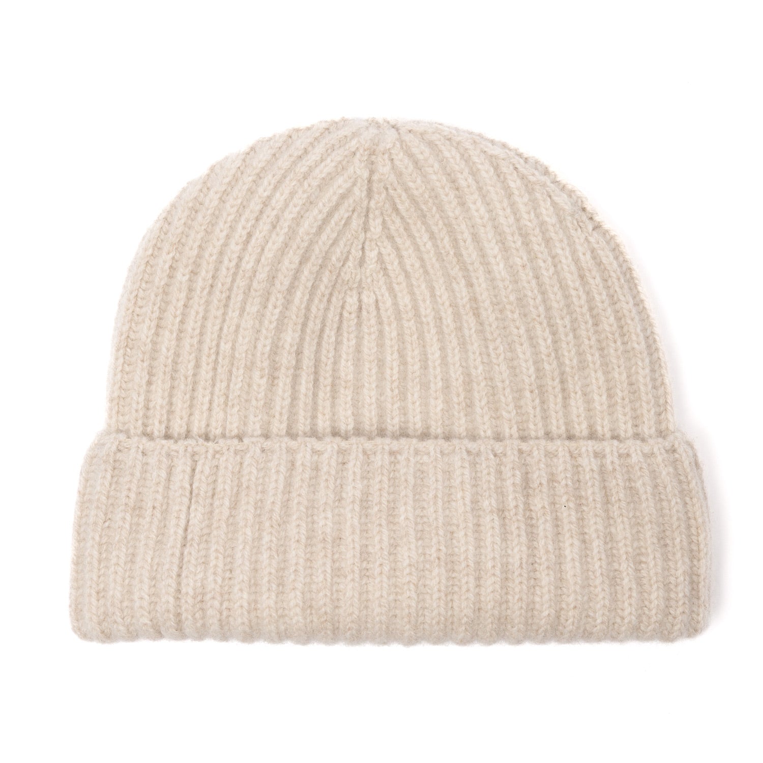 Strickmütze "Ribbed Hat" aus reiner Lambswool - 4 Ply